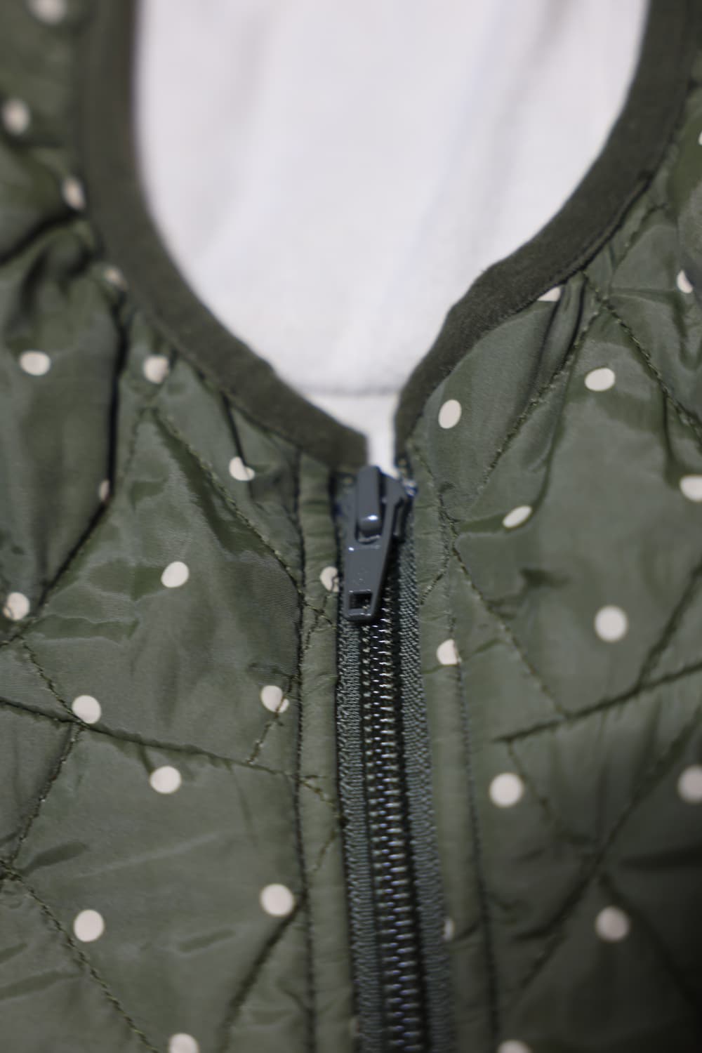 [JPN Dot quilted hood jacket 상품이미지5