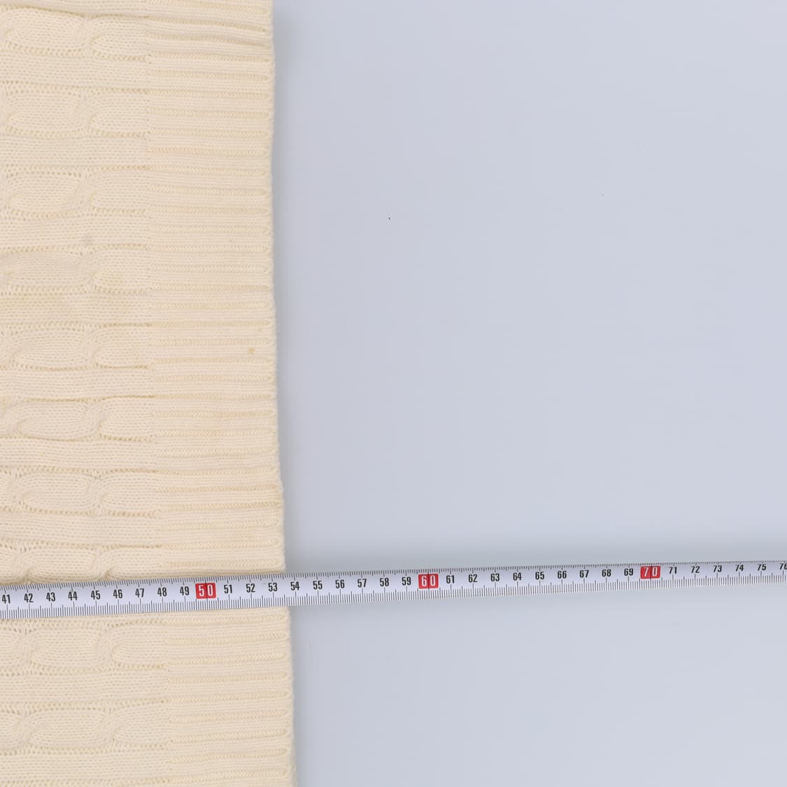 실측확인 포니로고 케이블 니트 0407H1 상품이미지6