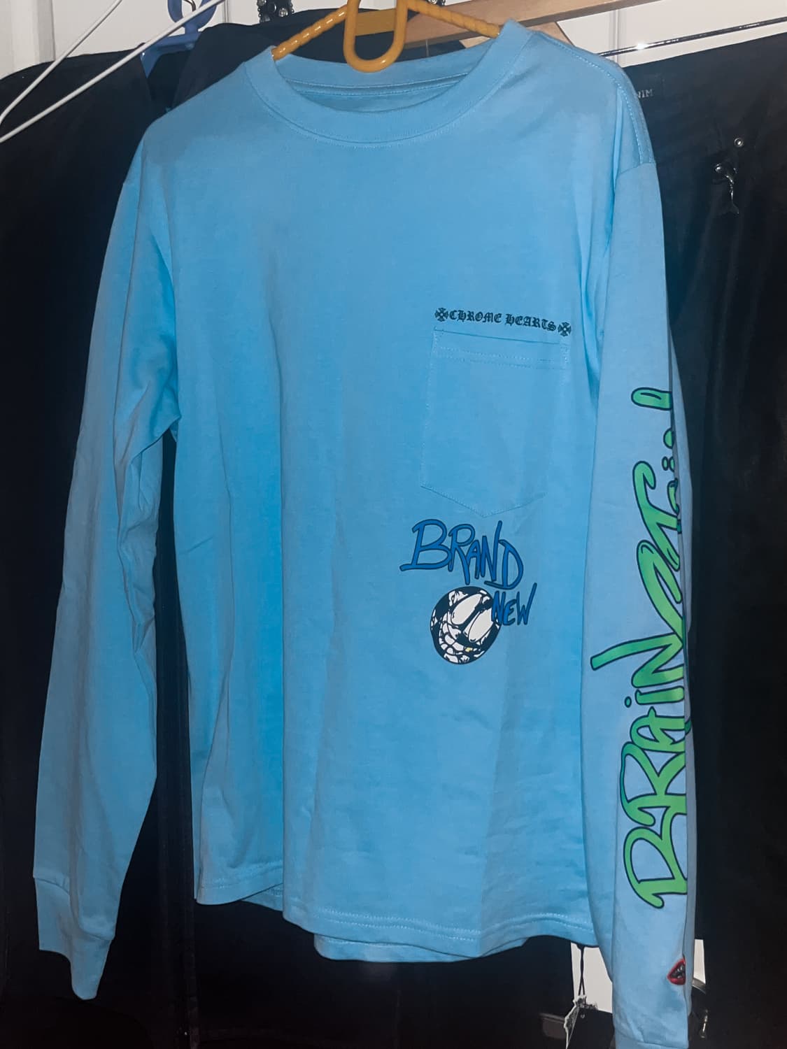 [S] 크롬하츠 매티보이 브레인 뉴 롱 슬리브 상품이미지1