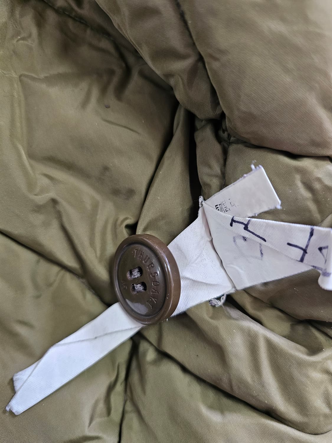 Thursday Island N3B 카키 자켓 L 상품이미지7
