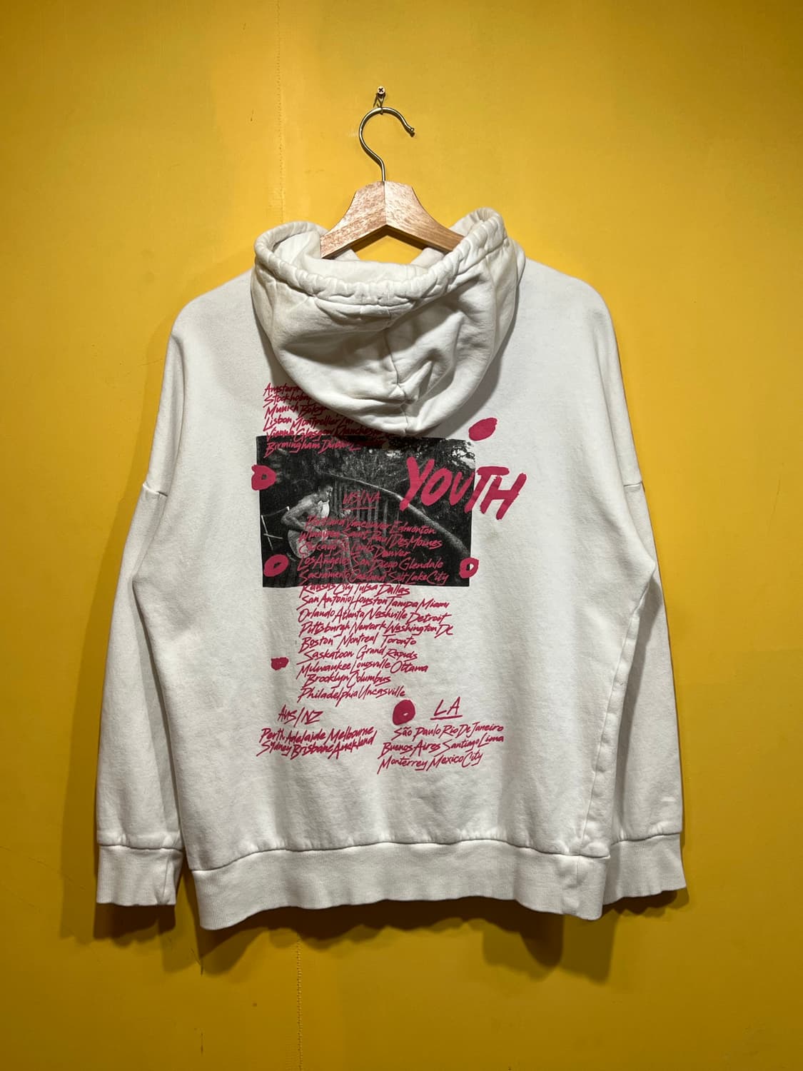 숀 멘데스 The Tour 빈티지 후드티 상품이미지8