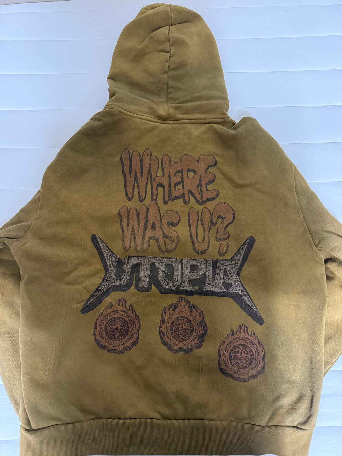 트래비스 스캇 2025 서울 머천 한정 후드티 상품이미지2