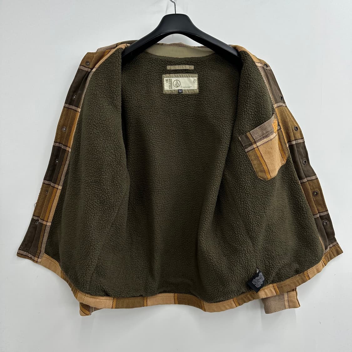 95 VOLCOM 볼컴 남자 쉐르파 셔츠 자켓 상품이미지3