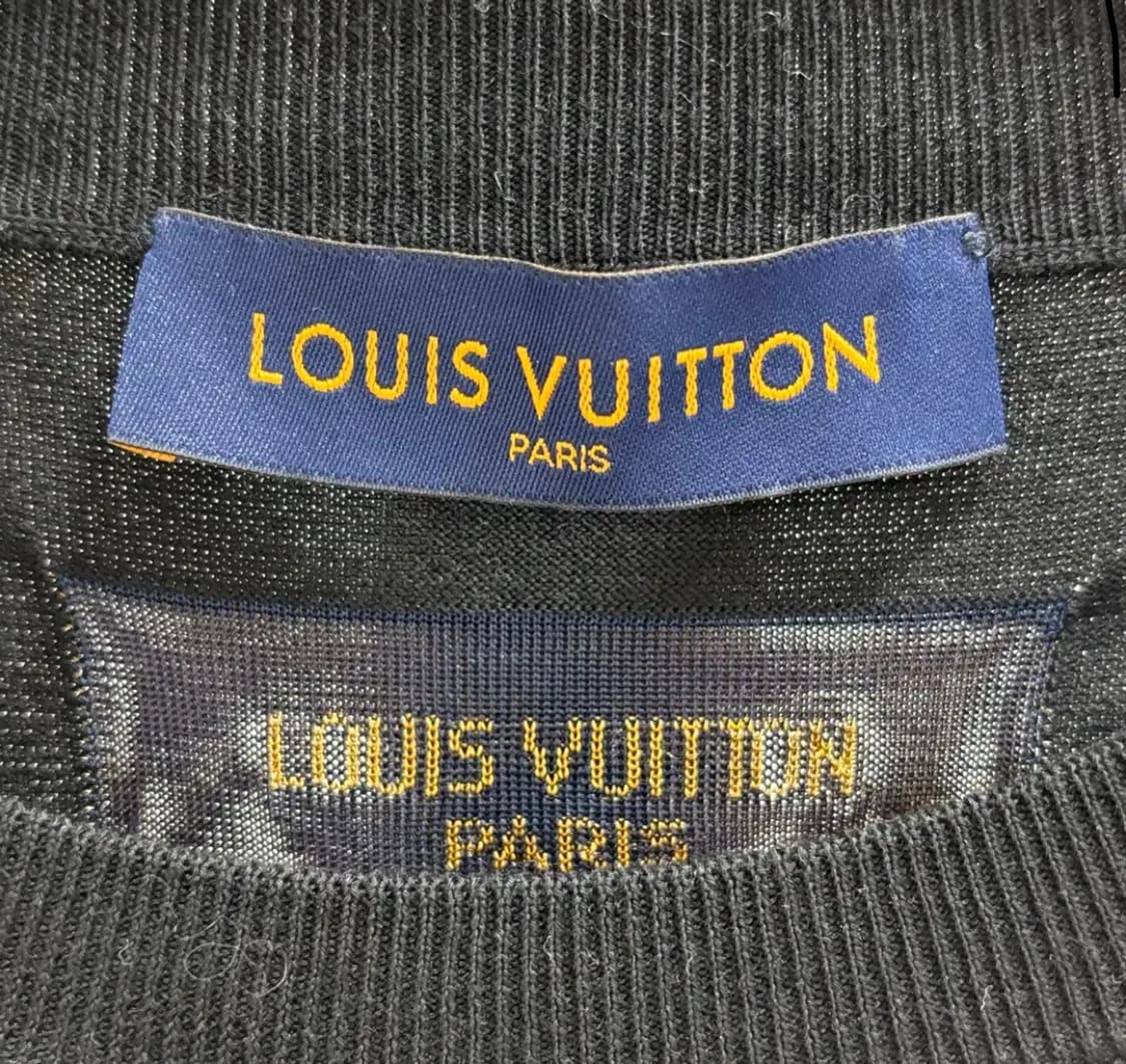 [XL]루이비통 레터링 니트 반팔티 상품이미지2