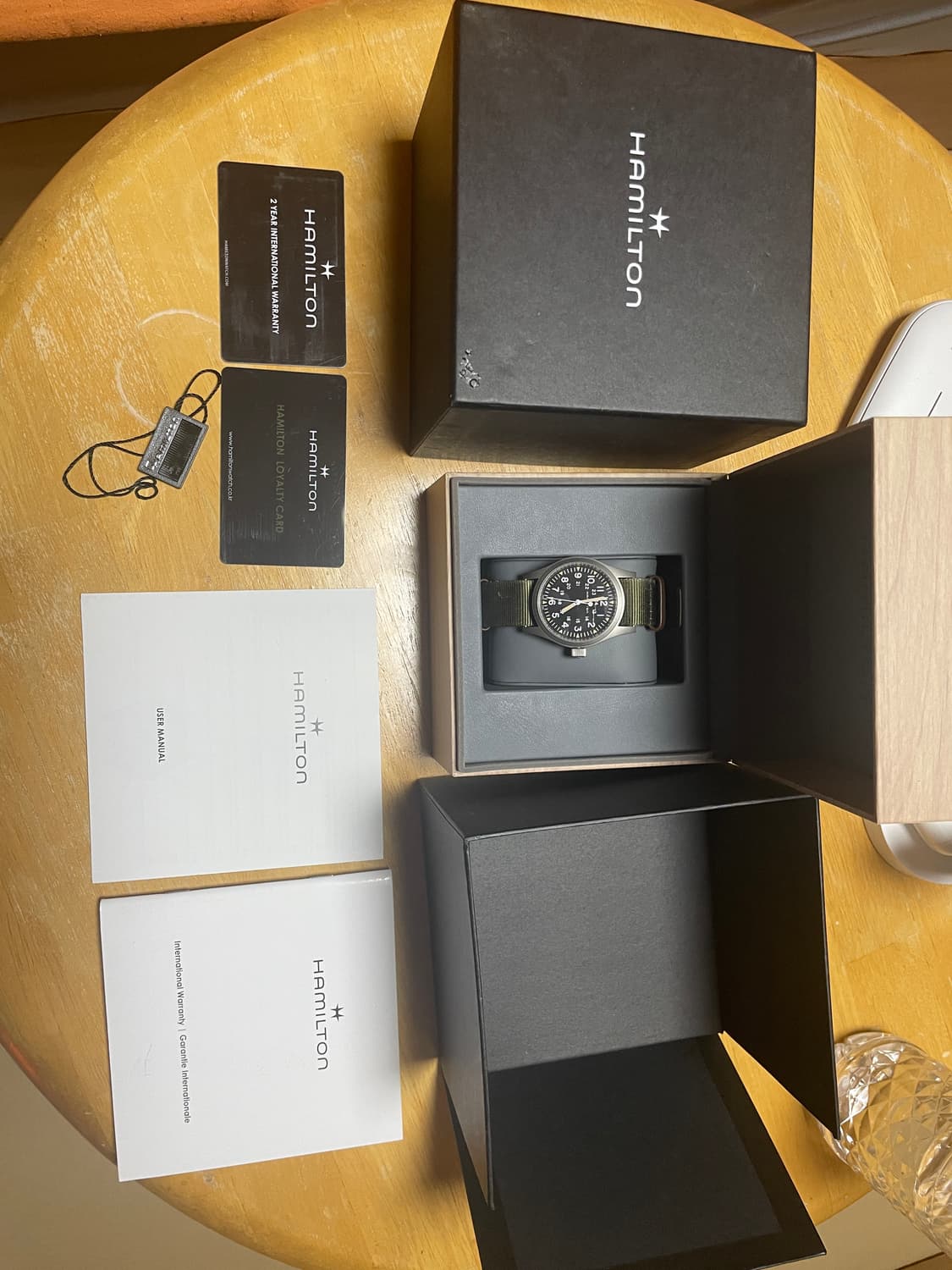 해밀턴 카키필드 오토메틱 38 상품이미지1