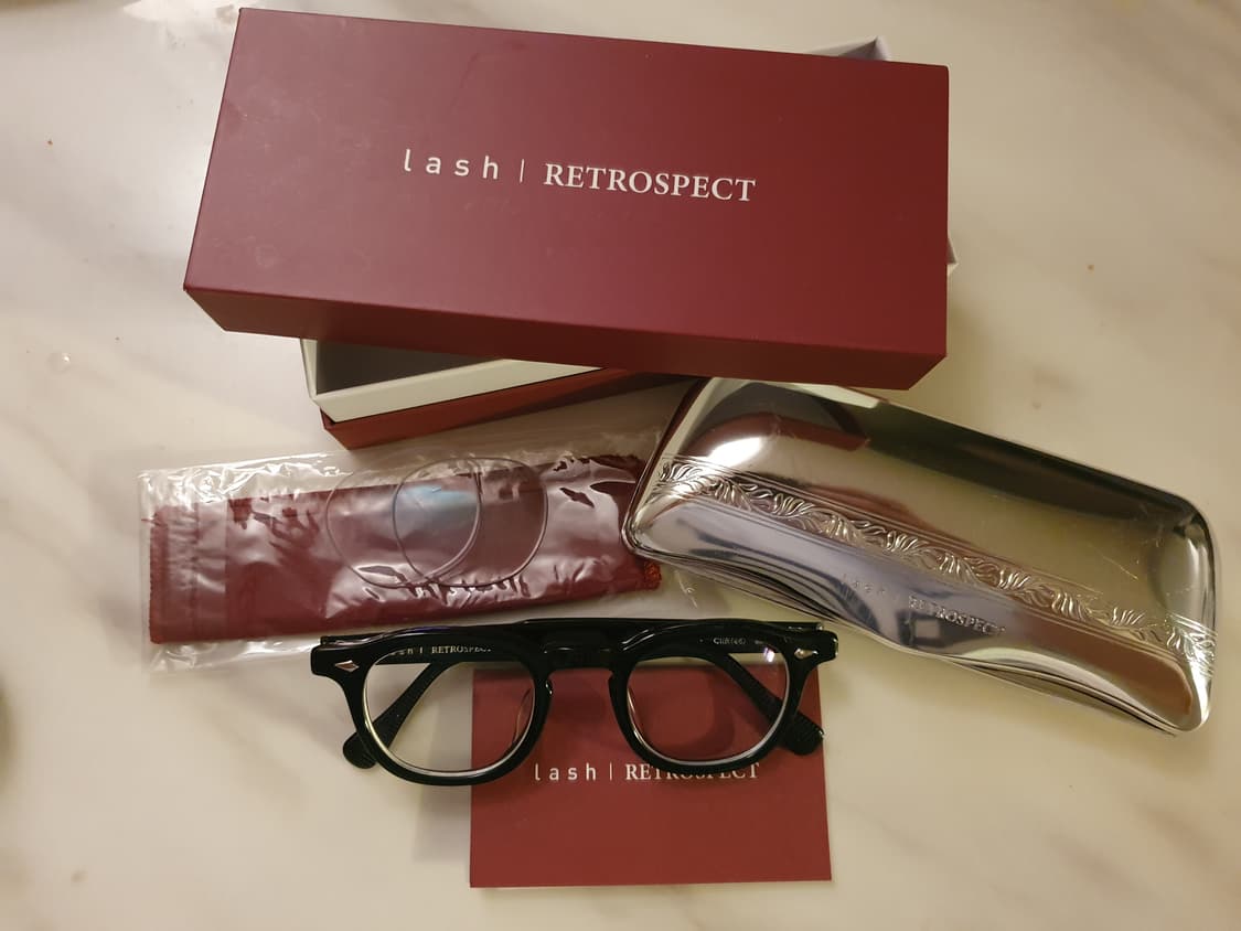 래쉬클리프트 안경 블랙)46 상품이미지1