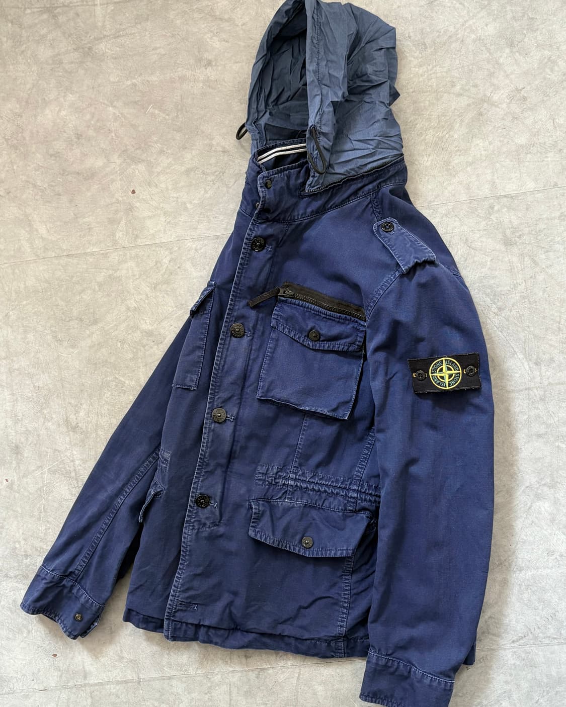 Stone Island 스톤아일랜드 2012FW 가먼트다잉 밀리터리 자켓 상품이미지2