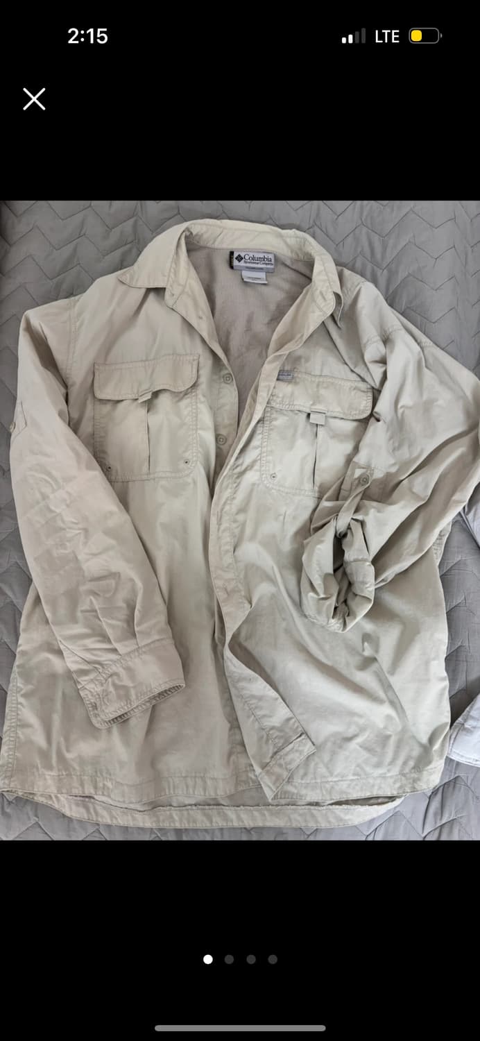 콜롬비아 빈티지 셔츠 자켓 고프코어 나일론 상품이미지1