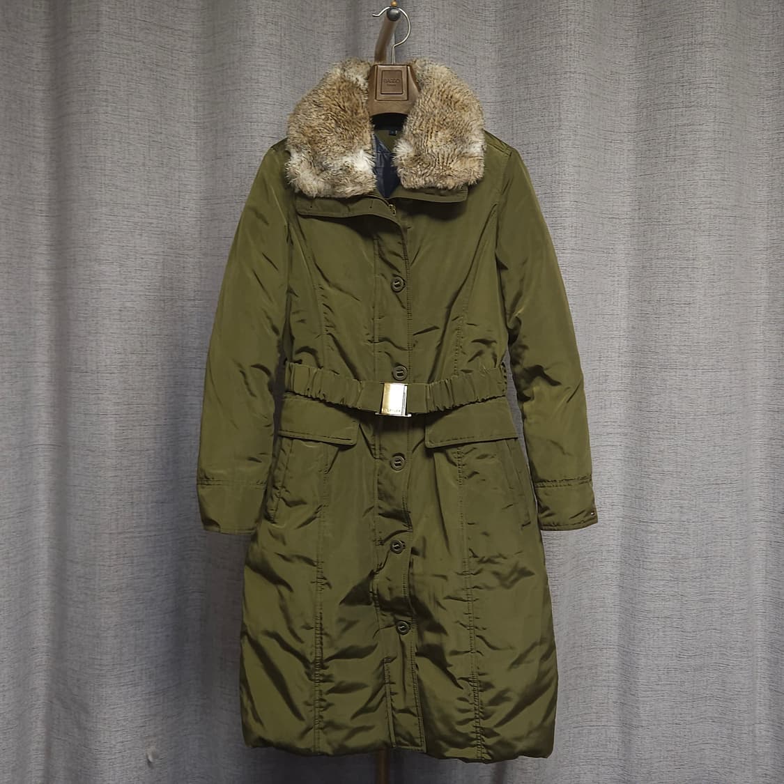 S ) 타미힐피거 여성 FUR 야상 패딩 코트 상품이미지1