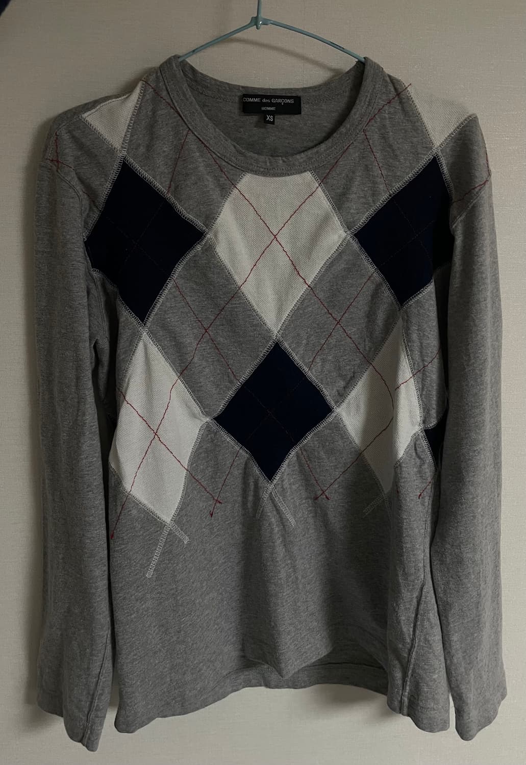 Comme des Garçons Homme Patchwork Argyle 상품이미지1