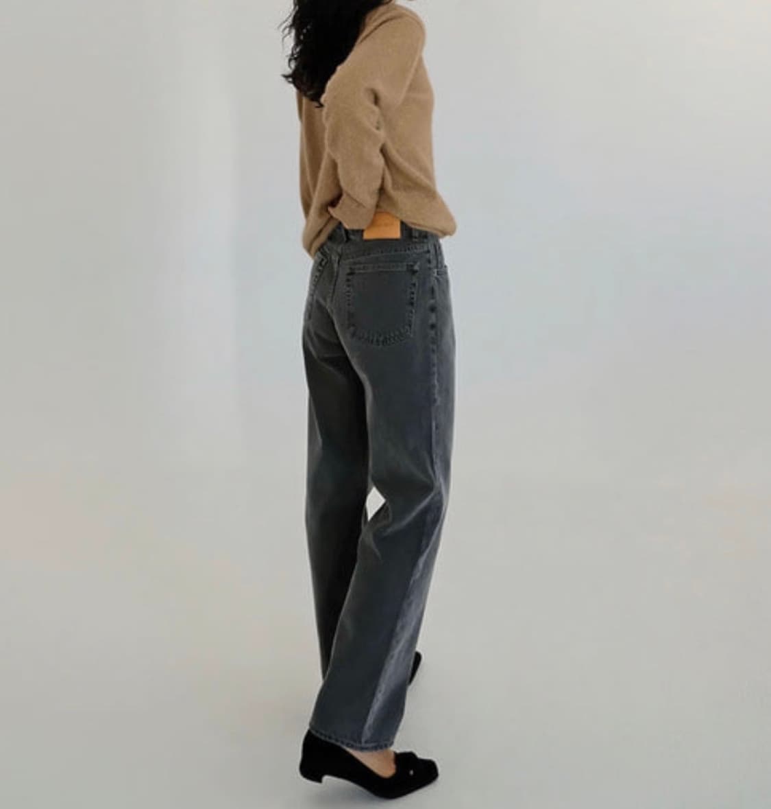 모데스트무드 그레이데님(오염) 상품이미지1