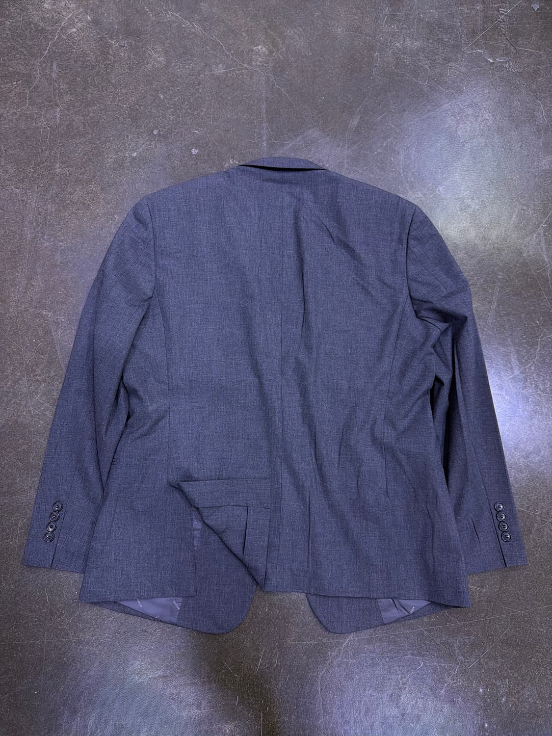 Customellow 커스텀멜로우 싱글 투버튼 그레이 자켓 110 상품이미지2