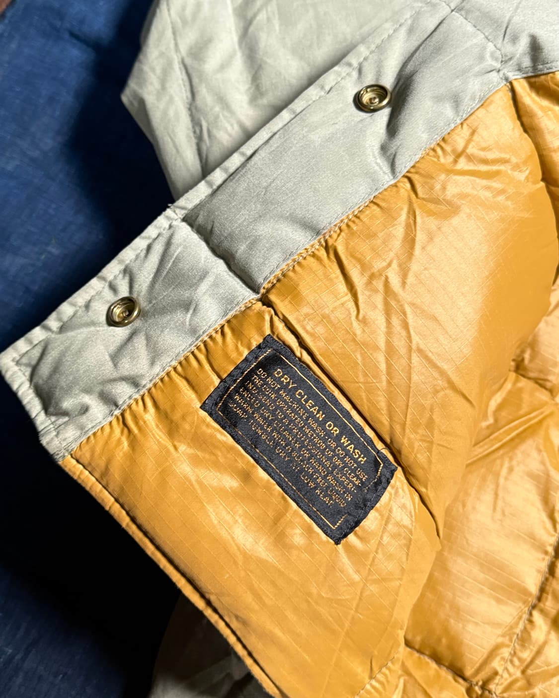 80‘s 에디바우어 구스다운 스냅자켓 L 상품이미지6