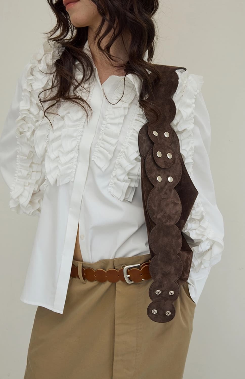 밤볼레 첼로백 스웨이드 cello bag 상품이미지2