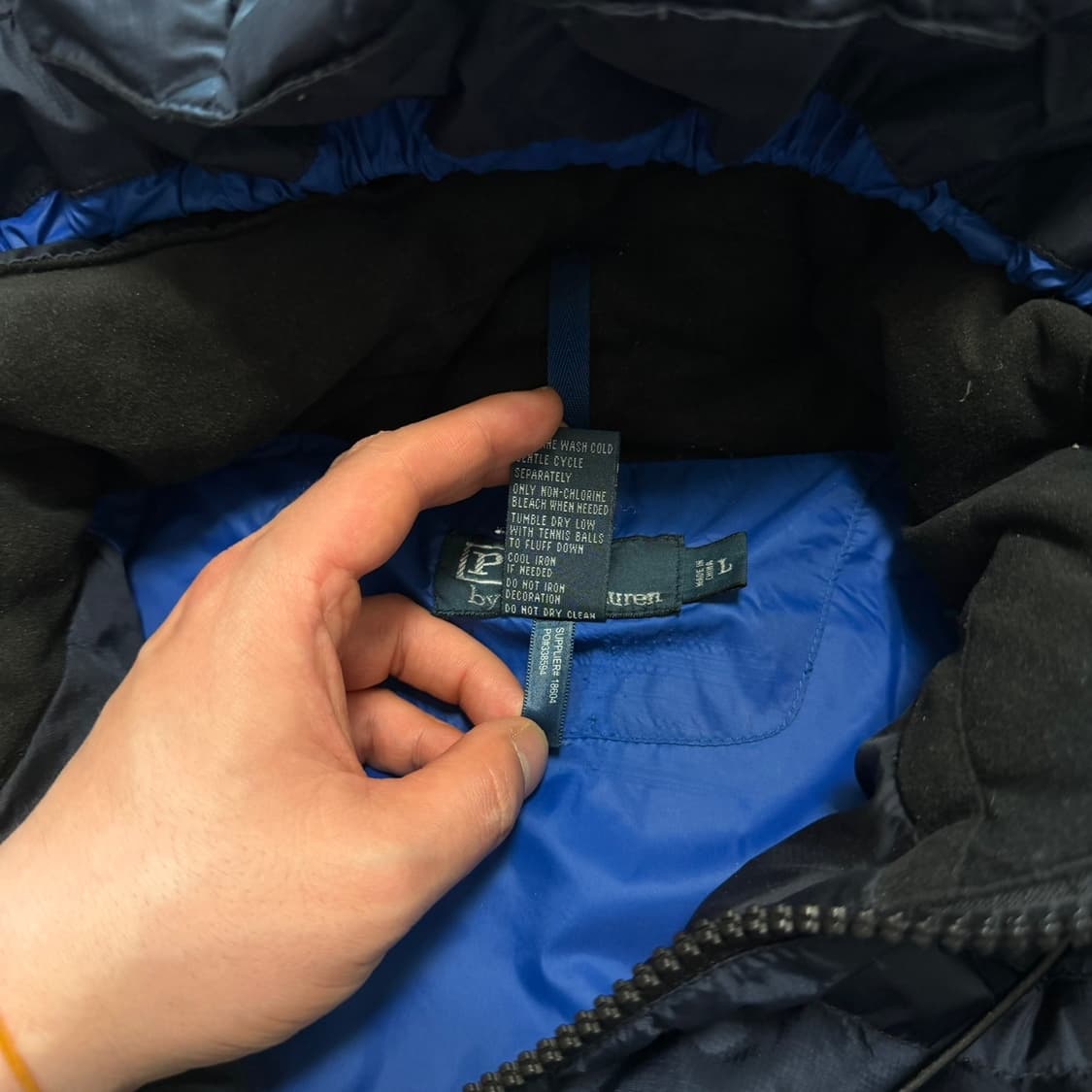 폴로 랄프로렌 빈티지 빅포니 USA 덕다운 패딩 상품이미지4