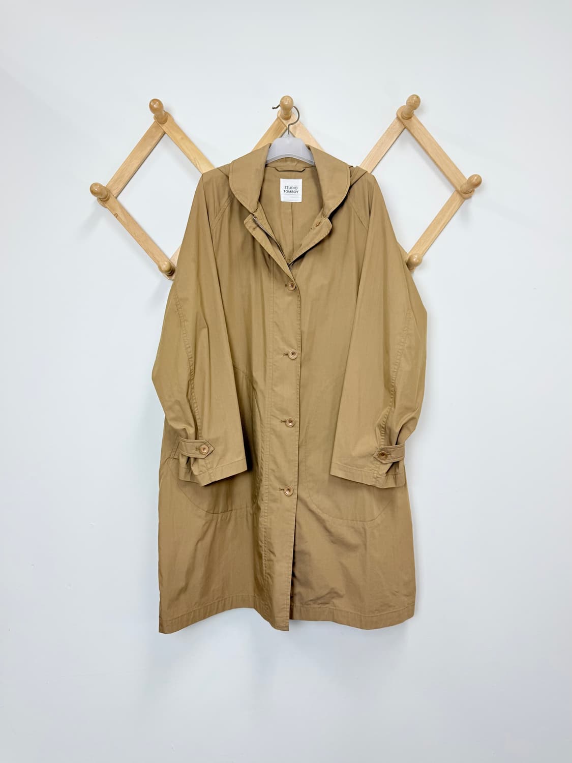 스튜디오톰보이 후드 트렌치 상품이미지1
