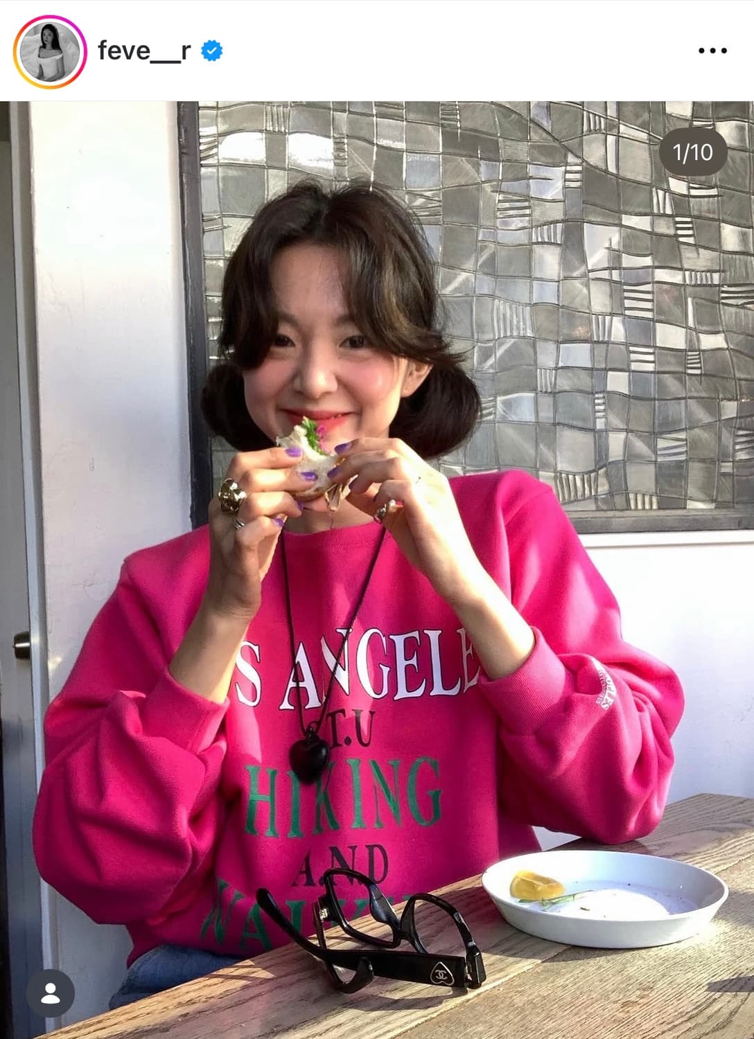 (새상품) STU 에스티유 우먼 하이킹 스웨트셔츠 핑크 상품이미지1