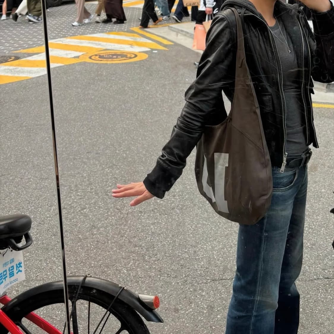 R13 레더 자켓 상품이미지6