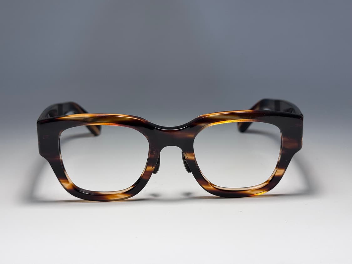 옐로우즈 플러스 스퀘어 쉐입 볼드 뿔테 일본제 안경 0021 상품이미지2