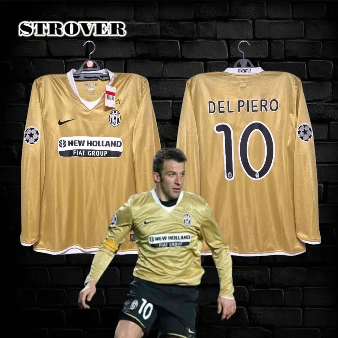 08/09 유벤투스 델피에로 L (긴팔/지급용) 상품이미지1