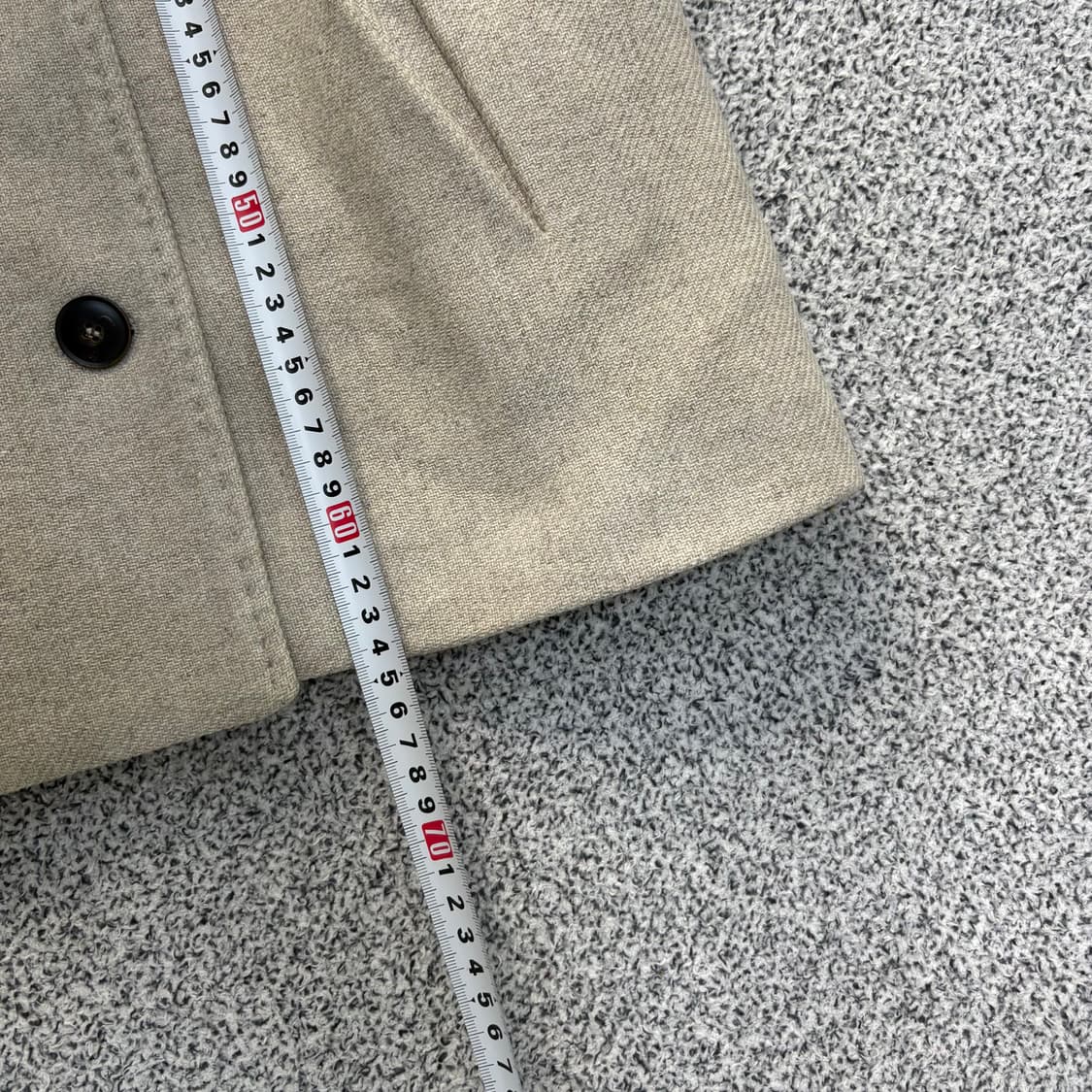 XS 자라 크롭 코트 하이넥 0316J 상품이미지6