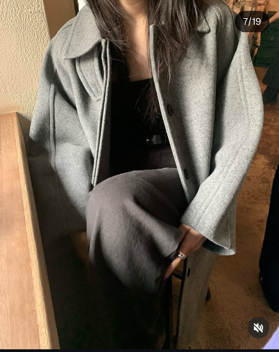 LFM 래글런 울 롱코트 Raglan Wool Long Coat 상품이미지4