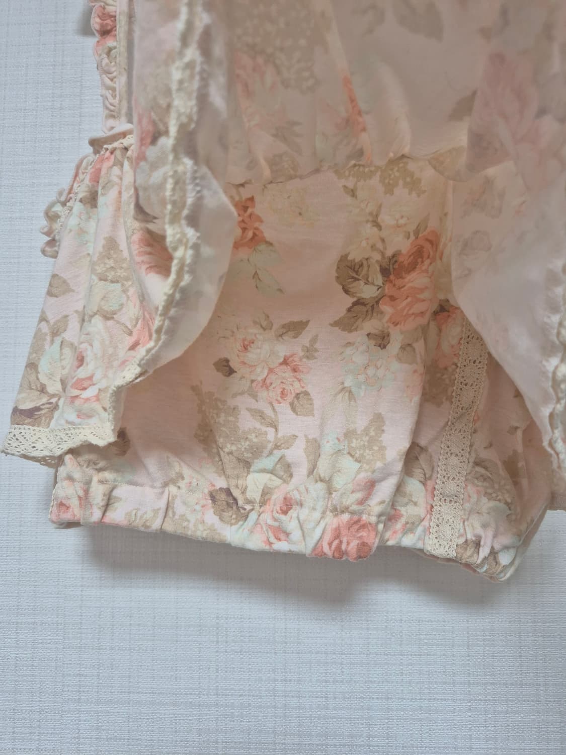 리즈리사 수선템 핑크 플로럴 브라탑 상품이미지6