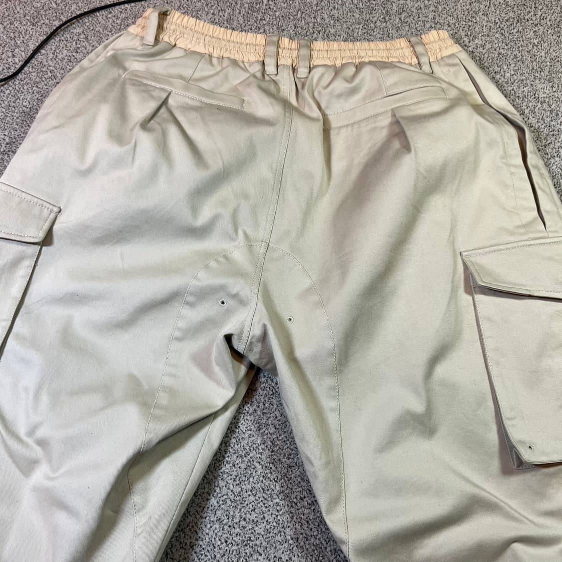 송지오옴므 핀턱 카고 팬츠 상품이미지4