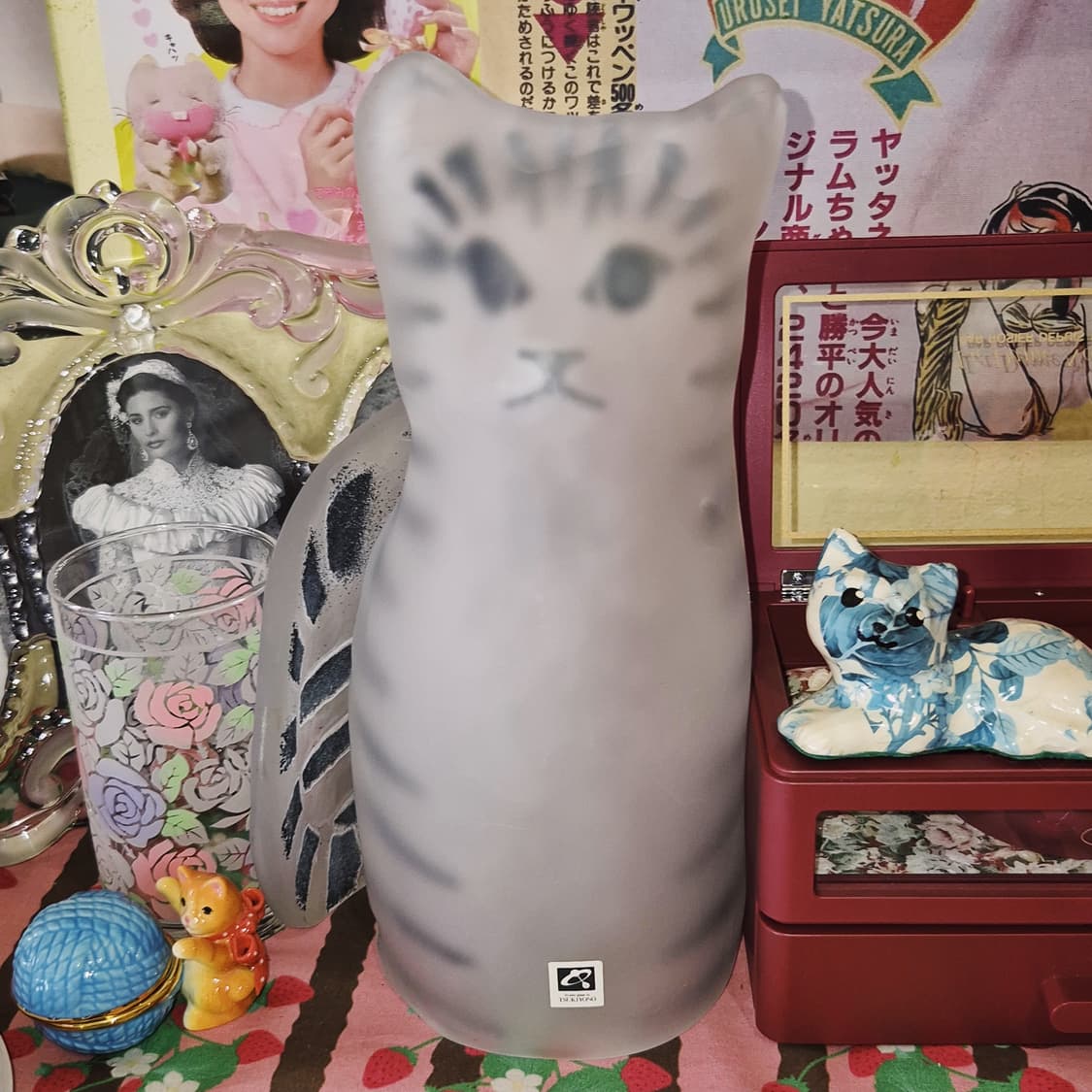 90s 츠키요노 스튜디오 불투명 고양이 램프 상품이미지8