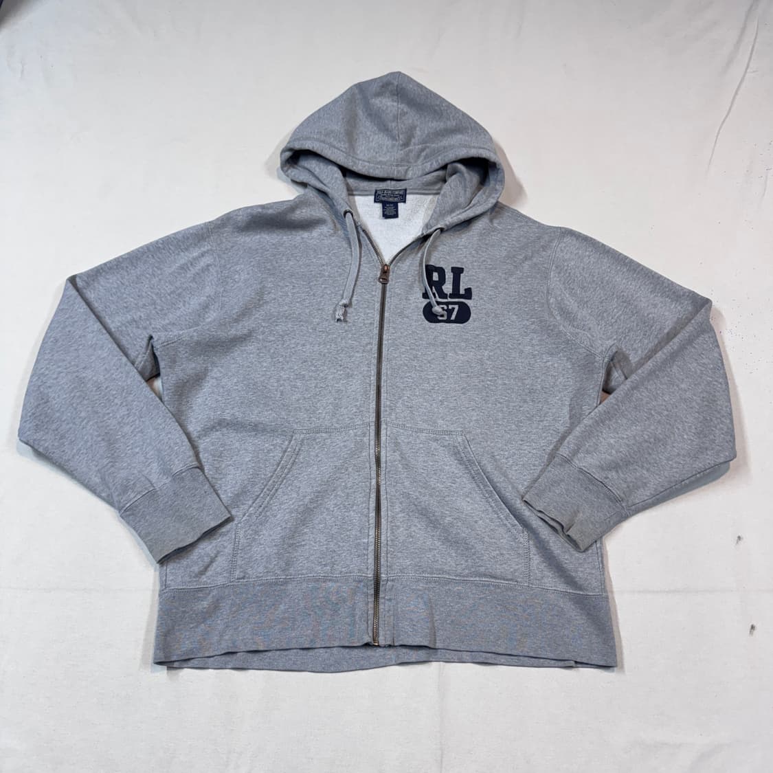 M) 폴로 랄프로렌 진스 RL67 그레이 후드 집업 상품이미지1