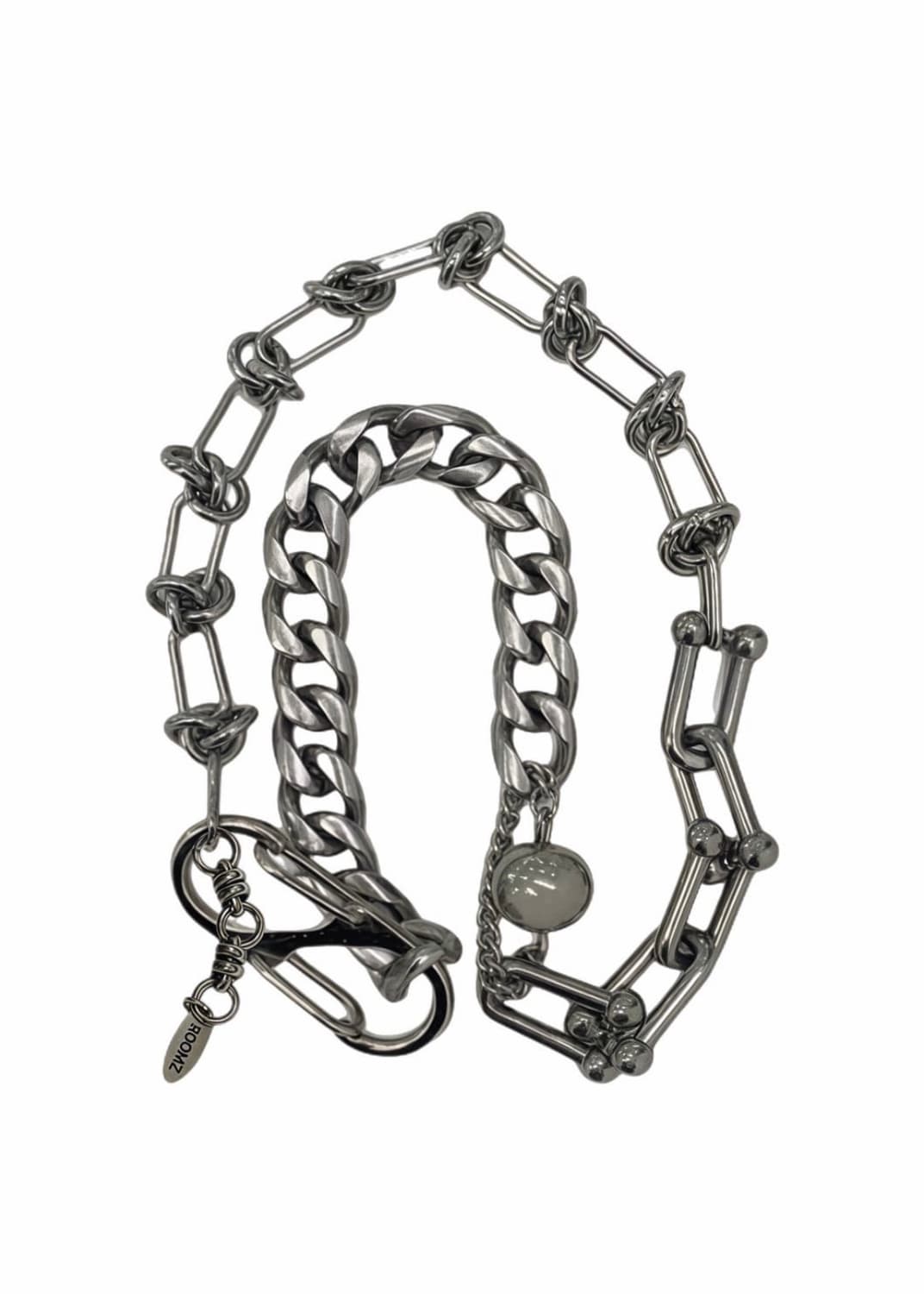 BALL PIERCING CHAIN NECKLACE 상품이미지1
