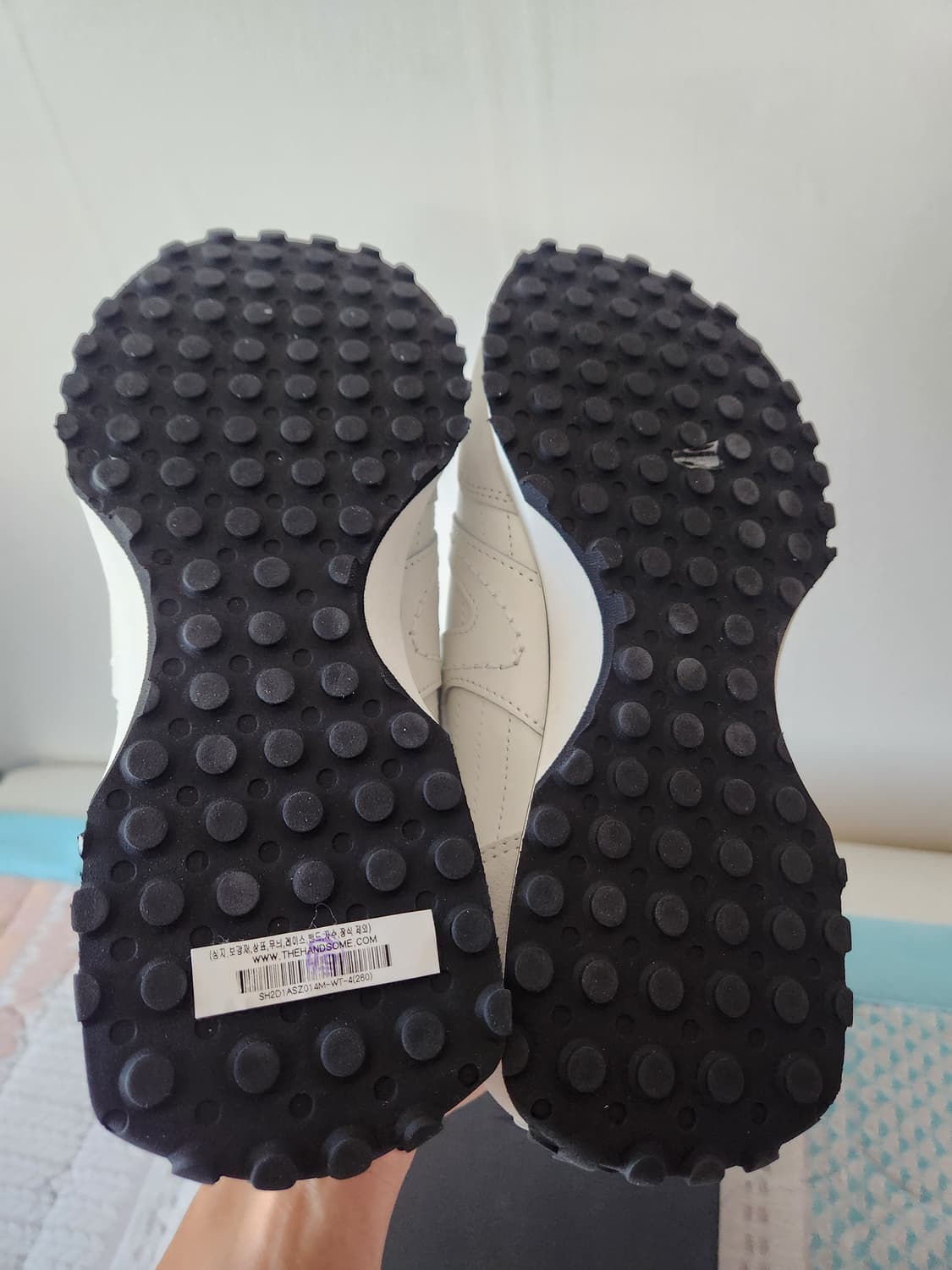 (새상품) SYSTEM HOMME 시스템 옴므 스니커즈 운동화 260 상품이미지5