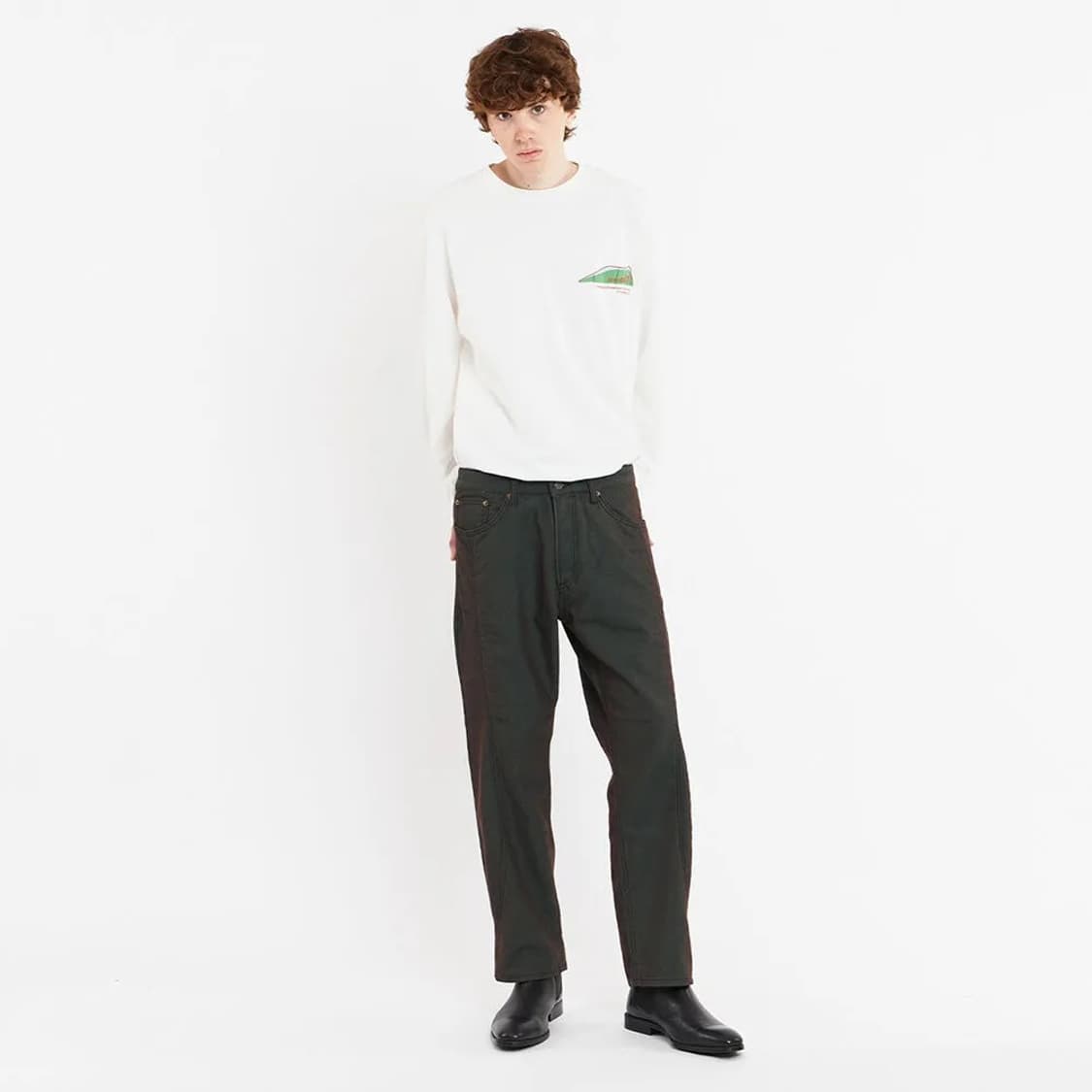 언어펙티드 트랙 데님 이스트로그 상품이미지4