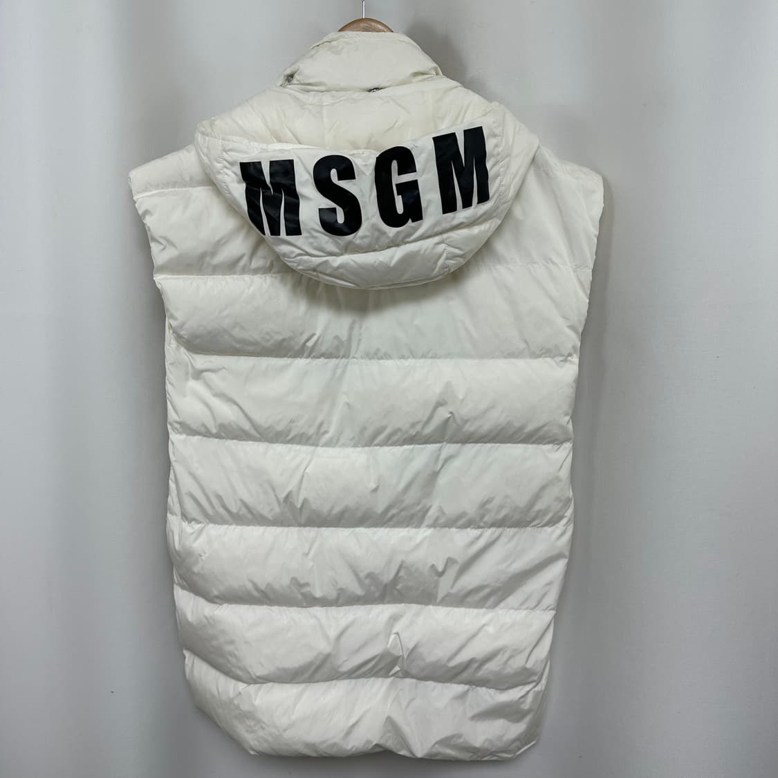 엠에스지엠 여자 패딩조끼 화이트 38 (실측110) 상품이미지7