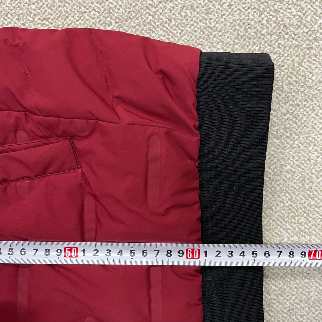 [100] 질바이질스튜어트 덕다운 블록 패딩 블루종 점퍼 0107M1 상품이미지6