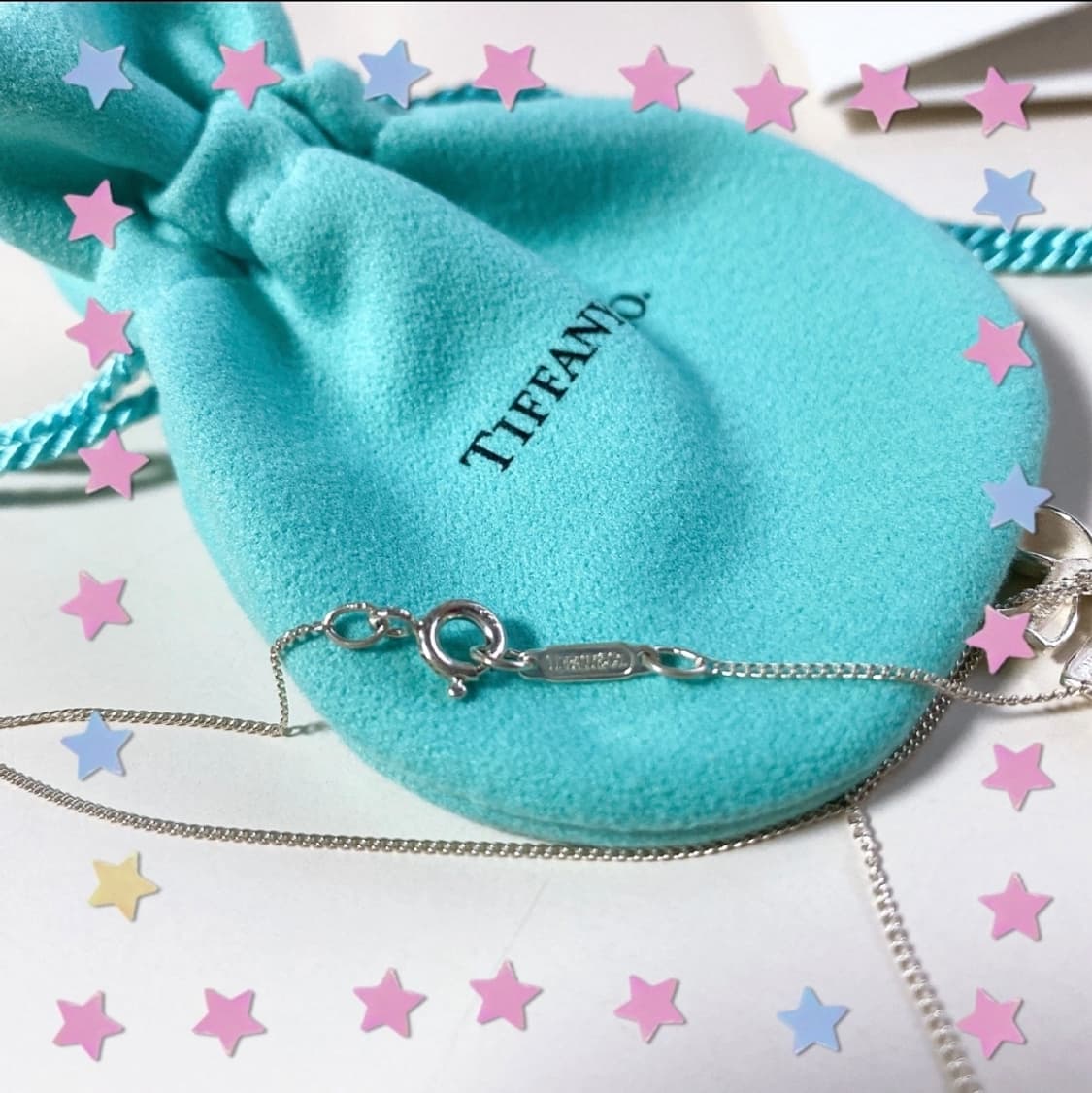 티파니 한정판 리본 목걸이 상품이미지5