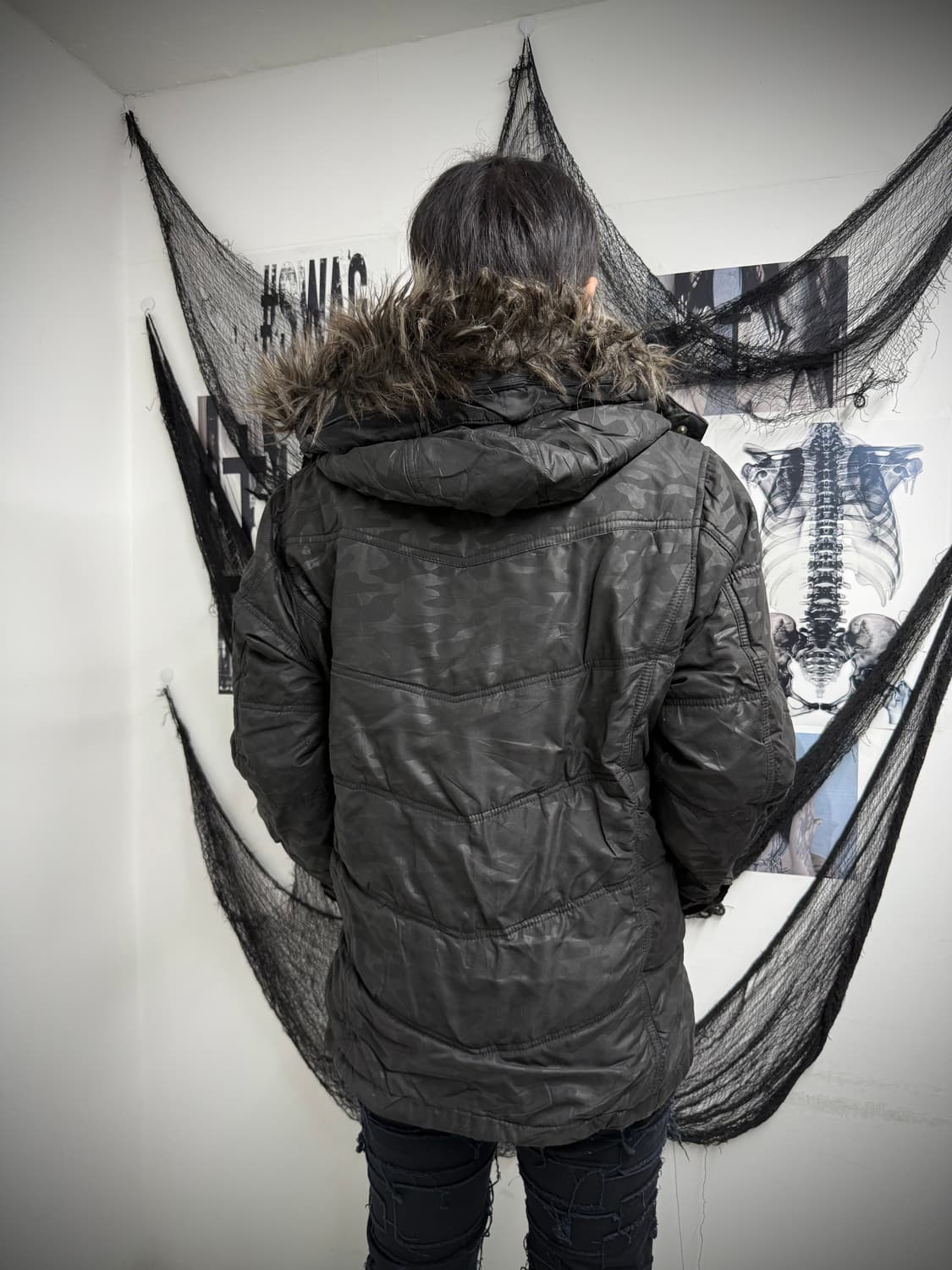 00s camo pattern jumper 상품이미지3