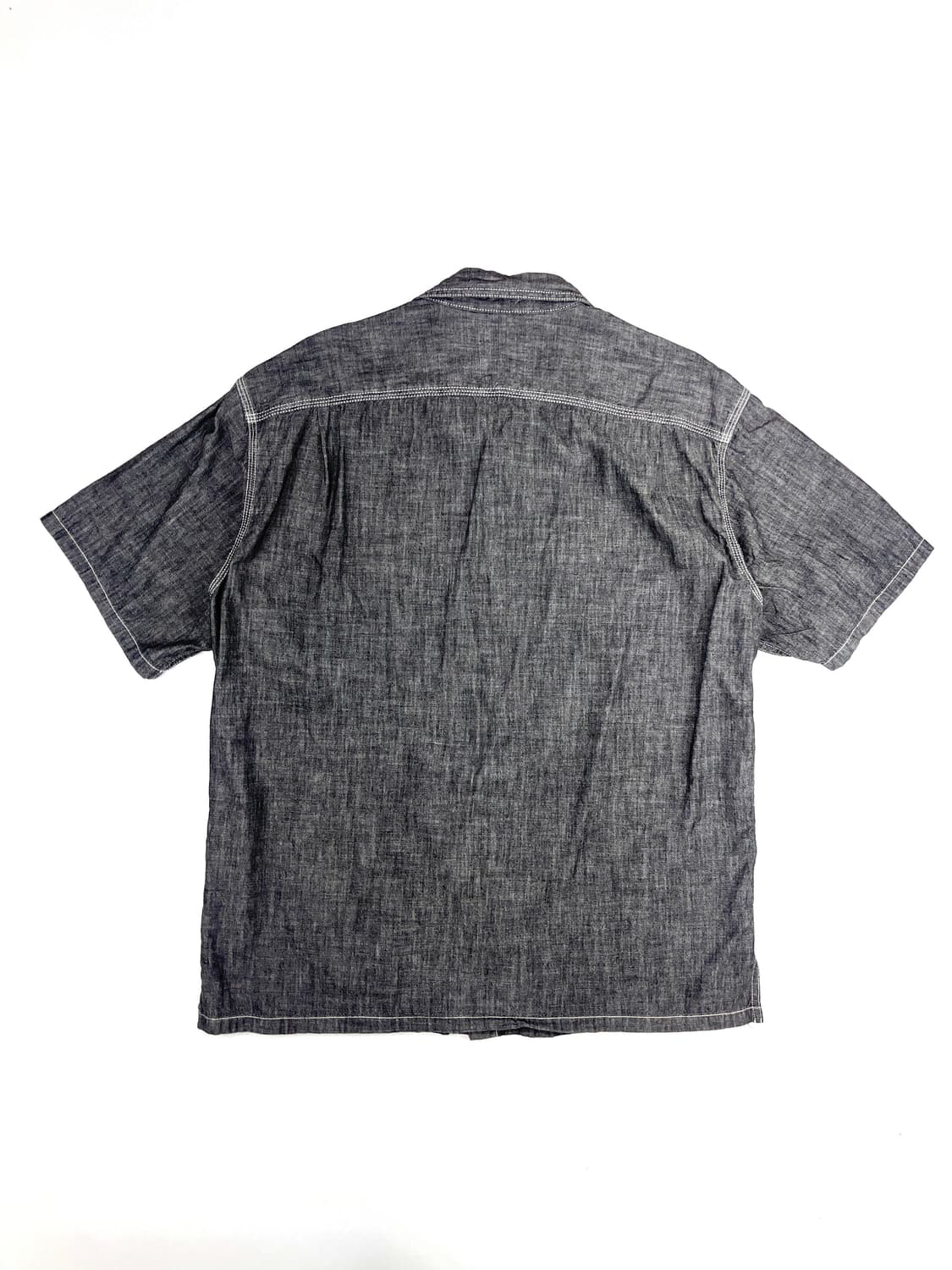 ( JW 앤더슨 X 유니클로 ) 샴브레이 반팔 셔츠 상품이미지2