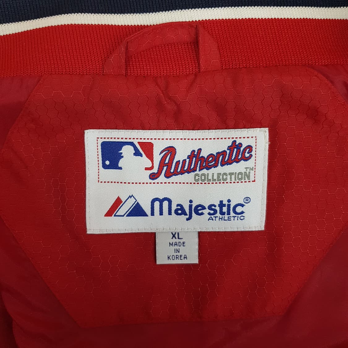 MLB 보스턴 레드삭스 마제스틱 어센틱 바람막이 자켓  XL사이즈 상품이미지3