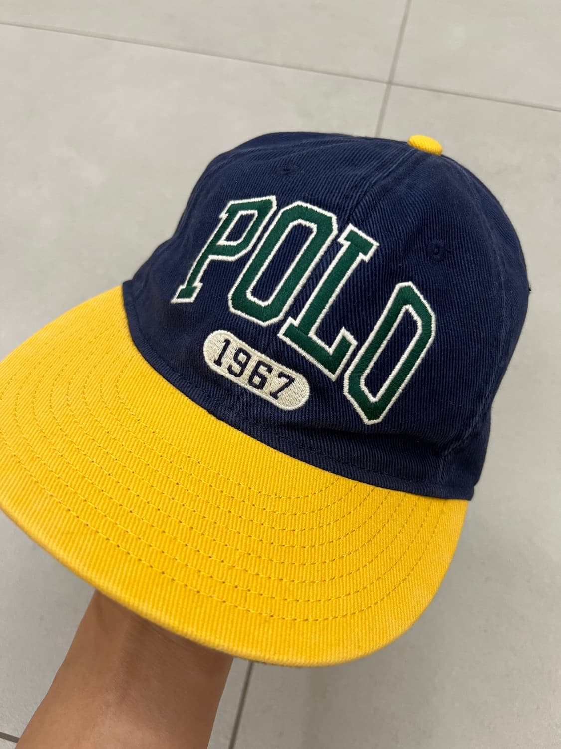 폴로 1967자수 치노 볼캡 상품이미지2