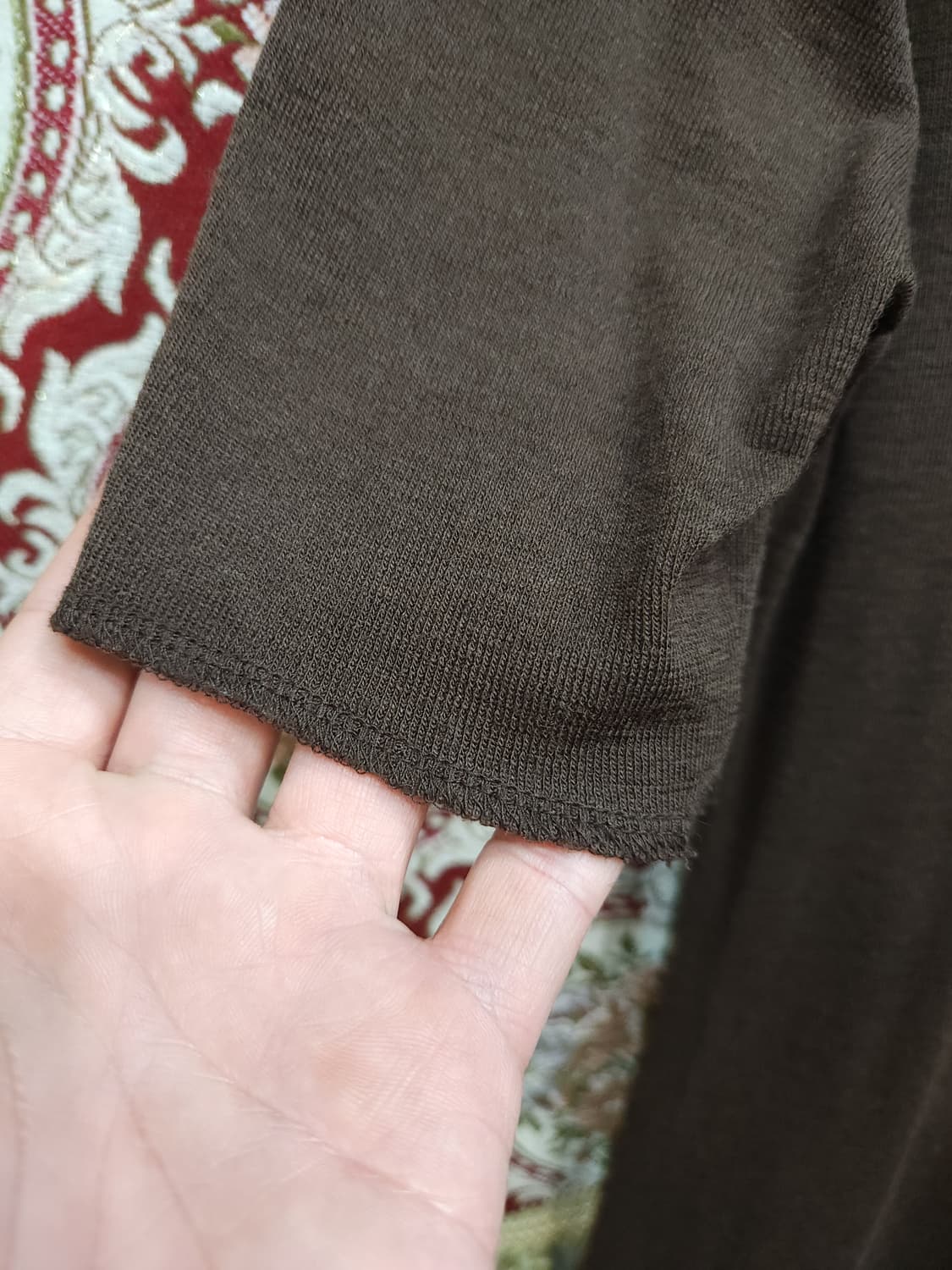 요지야마모토 와이즈포리빙 울 반팔 pk 니트 원피스

 상품이미지4