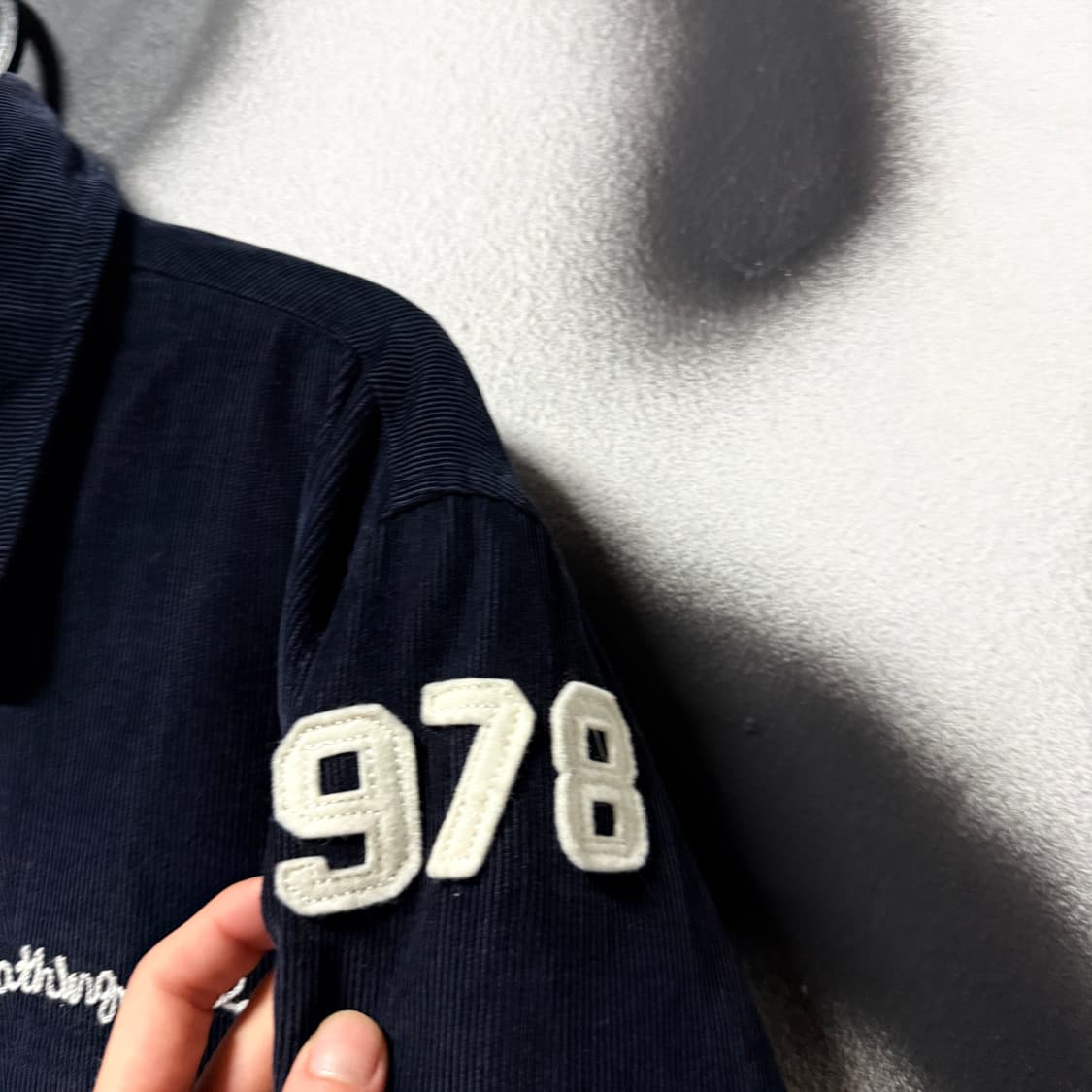 정품 베이프 OG 97s 제네럴 코듀로이 바시티 자켓 상품이미지5