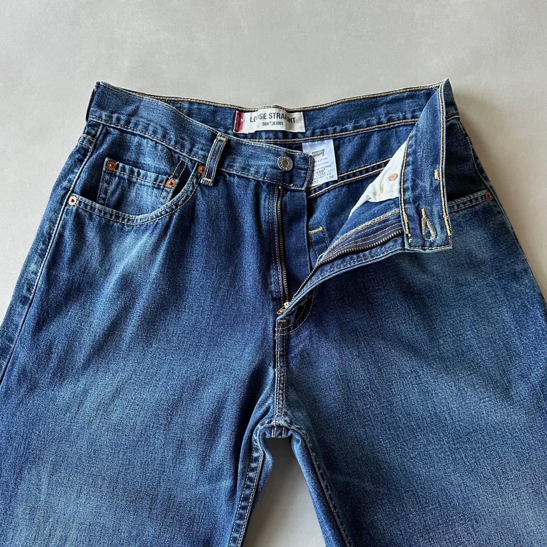 [30인치]리바이스 Levi's 569 루즈 스트레이트 데님 팬츠 상품이미지5