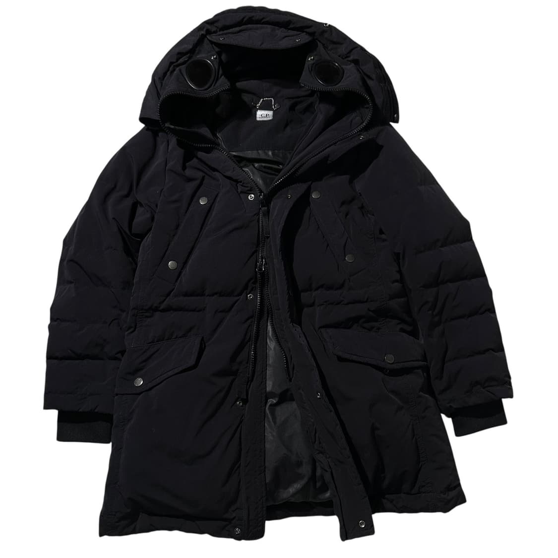 CP컴퍼니 고글 노르지 덕다운 패딩 상품이미지1