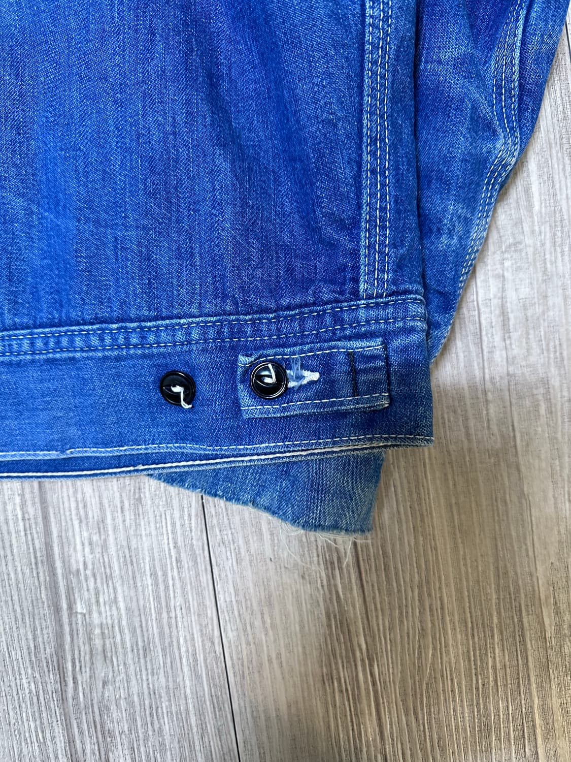빈티지 Lee 91b 데님 자켓 블루 상품이미지7