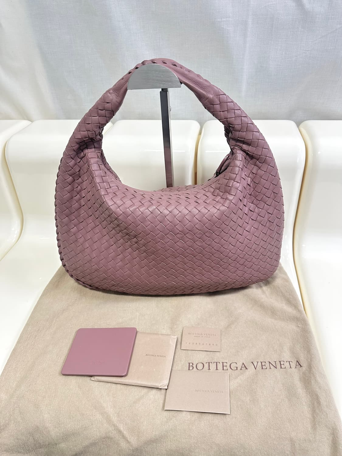 [A+ 정품] 보테가베네타 호보백 스몰 인디핑크 상품이미지2