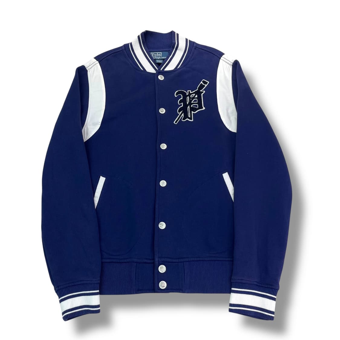 100 폴로랄프로렌 코튼 바시티 자켓 상품이미지2