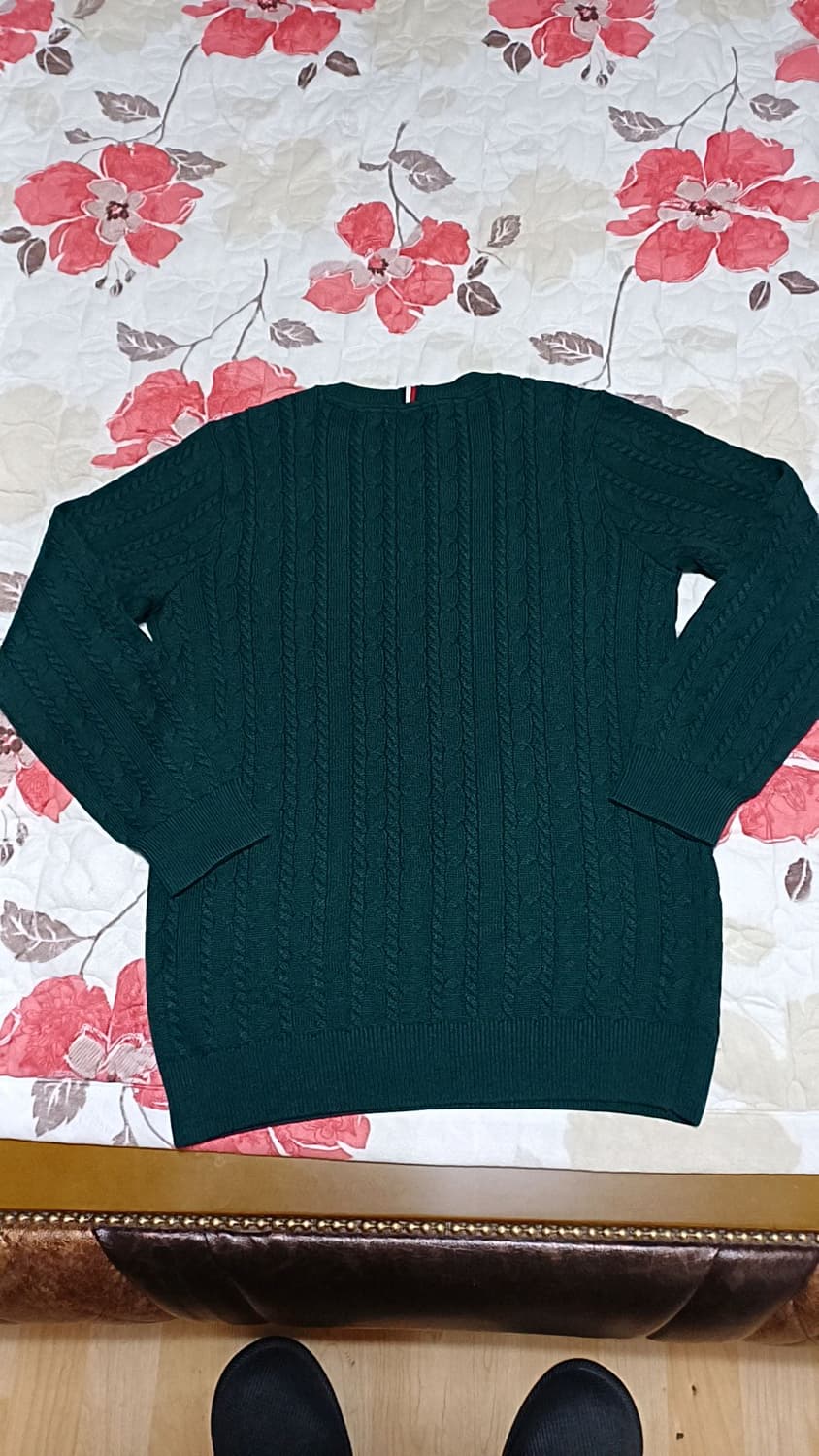 타미힐피거 꽈배기니트 여성66 가슴50 기장66 상품이미지3