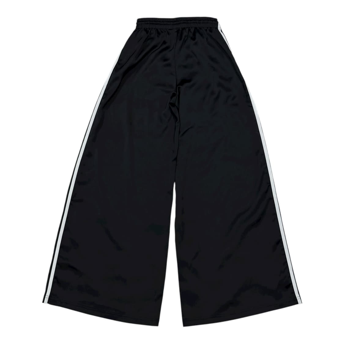 아디다스 새틴 와이드 트랙팬츠 바지 블랙 36 상품이미지3