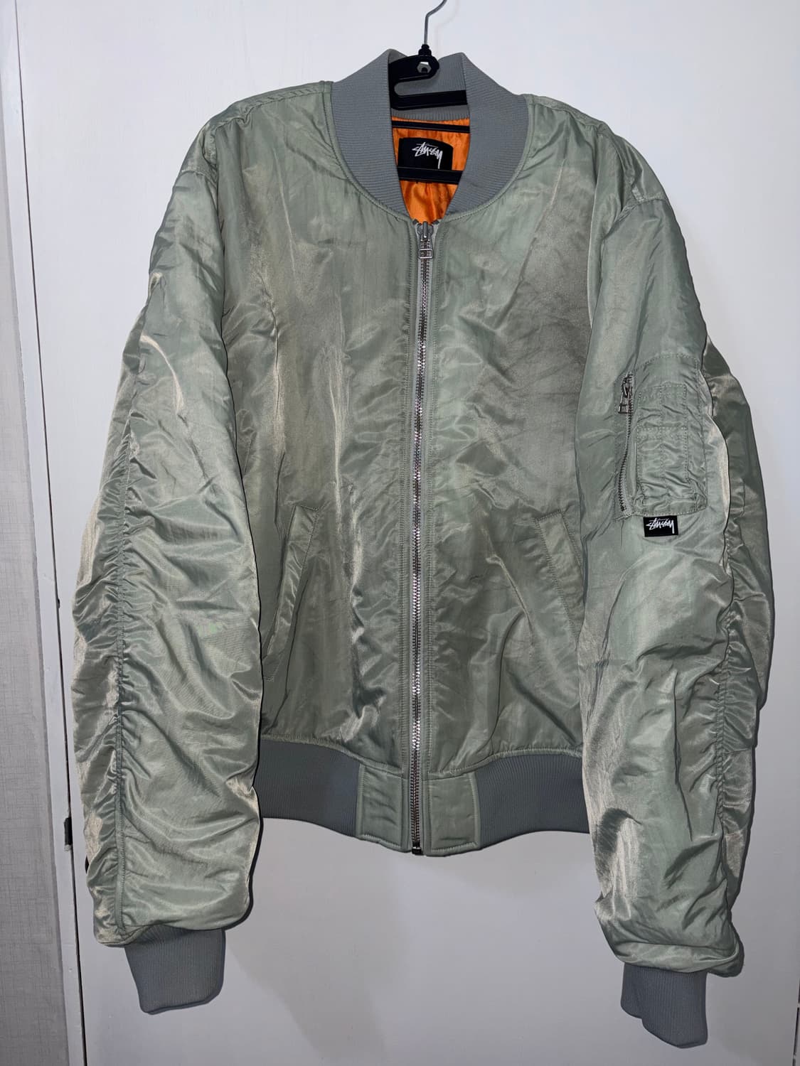 스투시 피그먼트 다잉 봄버자켓 XL 상품이미지1